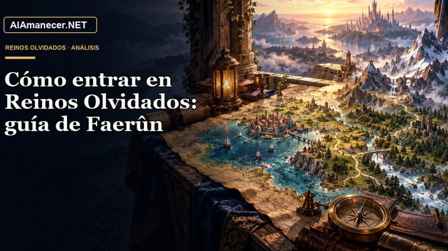 Portada de Cómo entrar en Reinos Olvidados: guía de Faerûn en AlAmanecer.NET