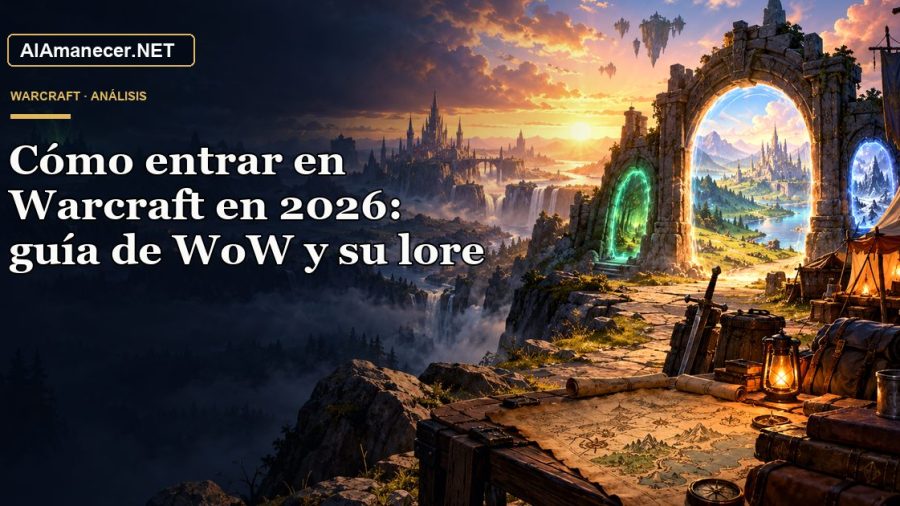 Portada de Cómo entrar en Warcraft en 2026: guía de WoW y su lore en AlAmanecer.NET