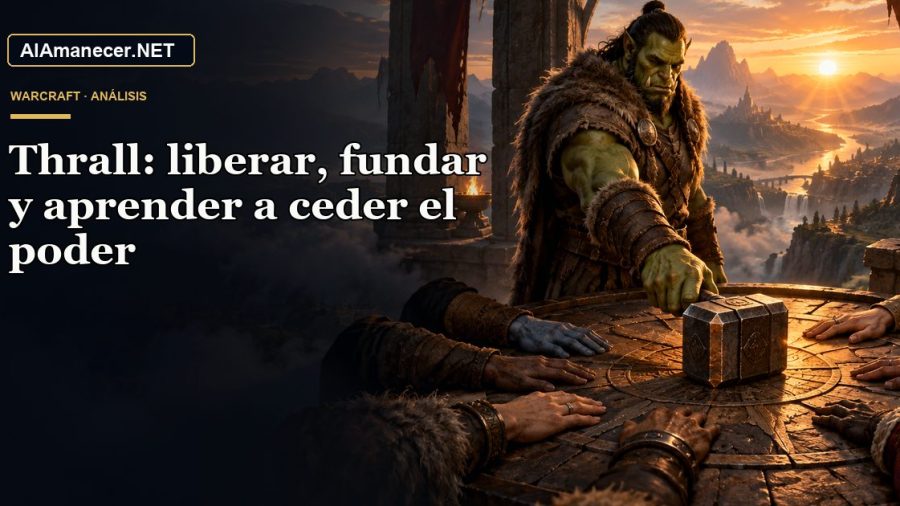 Portada de Thrall: liberar, fundar y aprender a ceder el poder en AlAmanecer.NET