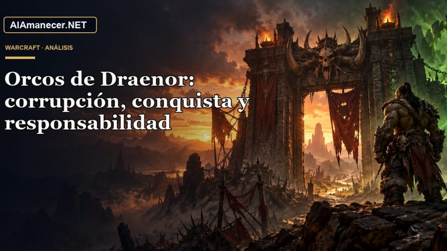 Portada de Orcos de Draenor: corrupción, conquista y responsabilidad en AlAmanecer.NET
