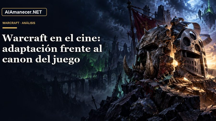 Portada de Warcraft en el cine: adaptación frente al canon del juego en AlAmanecer.NET
