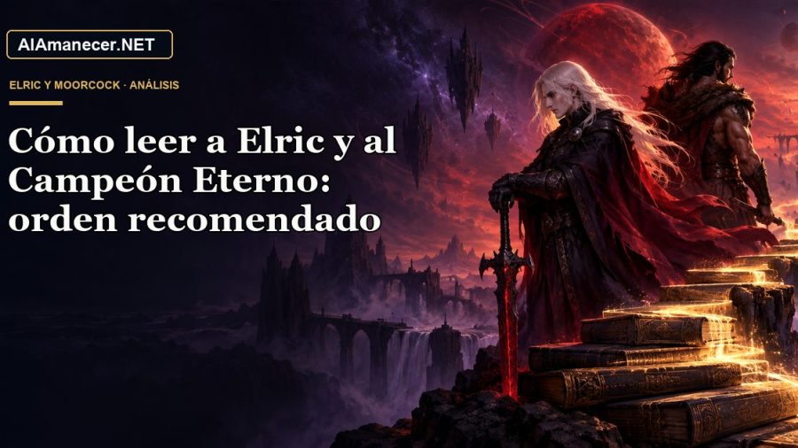Portada de Cómo leer a Elric y al Campeón Eterno: orden recomendado en AlAmanecer.NET