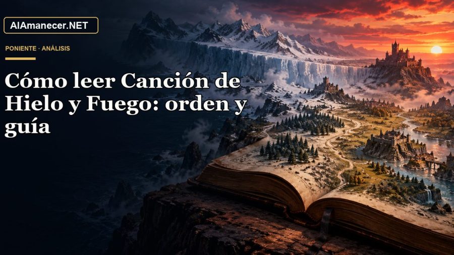 Portada de Cómo leer Canción de Hielo y Fuego: orden y guía en AlAmanecer.NET