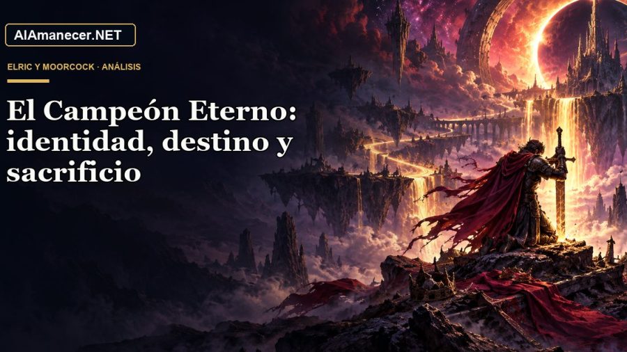 Portada de El Campeón Eterno: identidad, destino y sacrificio en AlAmanecer.NET