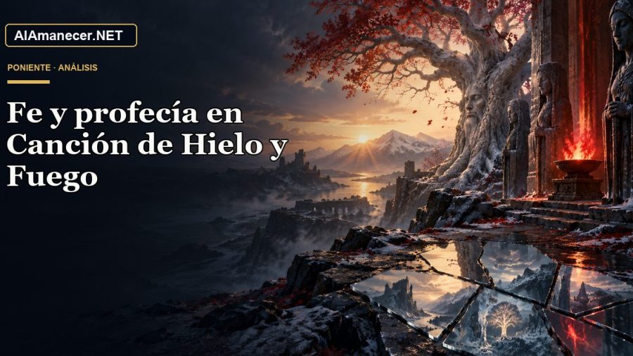 Portada de Fe y profecía en Canción de Hielo y Fuego en AlAmanecer.NET