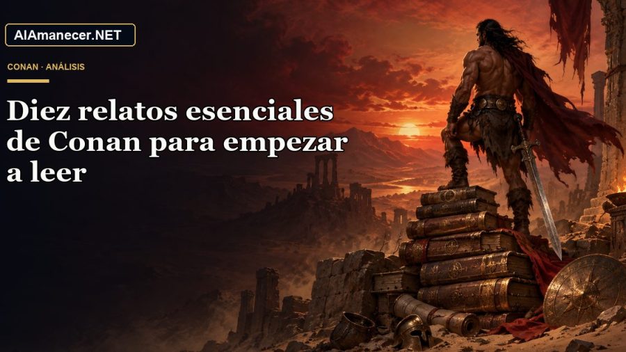 Portada de Diez relatos esenciales de Conan para empezar a leer en AlAmanecer.NET