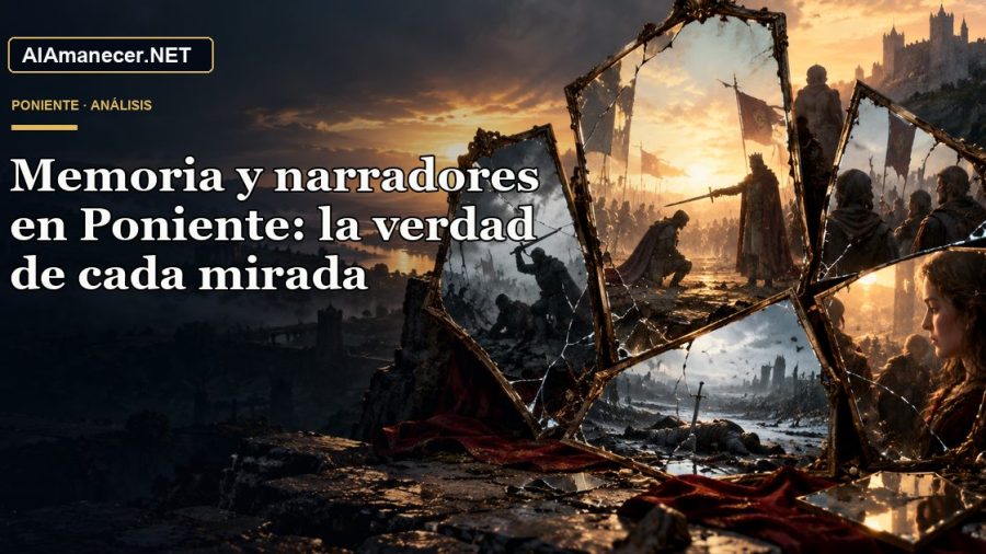 Portada de Memoria y narradores en Poniente: la verdad de cada mirada en AlAmanecer.NET