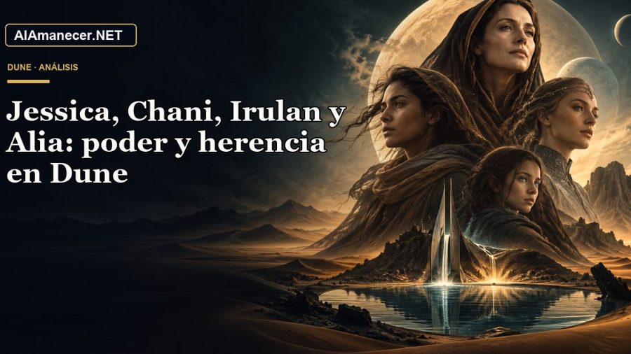 Portada de Jessica, Chani, Irulan y Alia: poder y herencia en Dune en AlAmanecer.NET