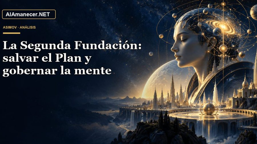 Portada de La Segunda Fundación: salvar el Plan y gobernar la mente en AlAmanecer.NET