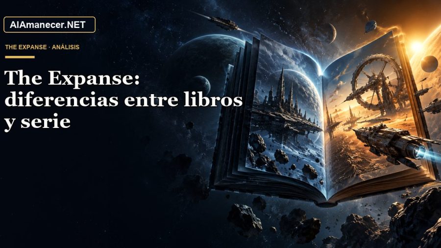 Portada de The Expanse: diferencias entre libros y serie en AlAmanecer.NET