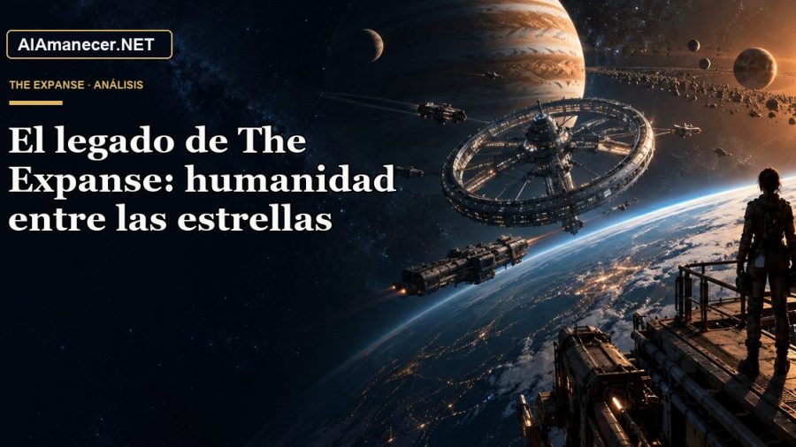 Portada de El legado de The Expanse: humanidad entre las estrellas en AlAmanecer.NET
