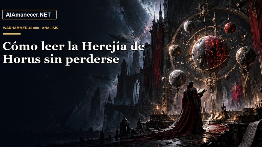 Portada de Cómo leer la Herejía de Horus sin perderse en AlAmanecer.NET