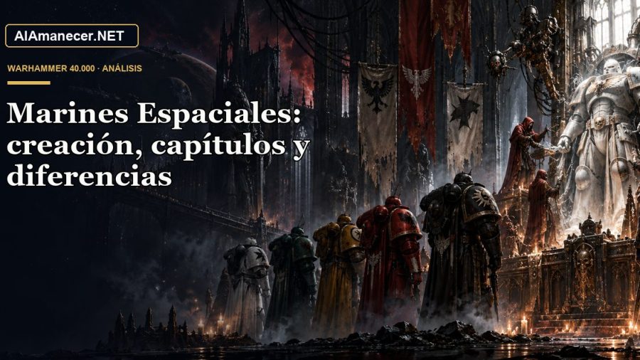 Portada de Marines Espaciales: creación, capítulos y diferencias en AlAmanecer.NET