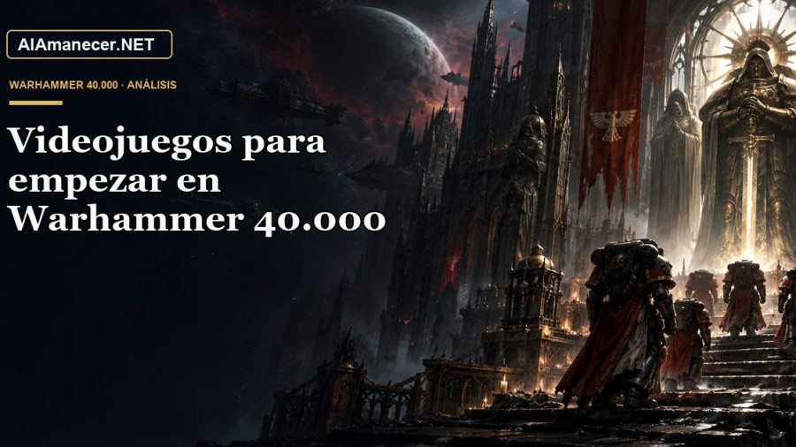 Portada de Videojuegos para empezar en Warhammer 40.000 en AlAmanecer.NET