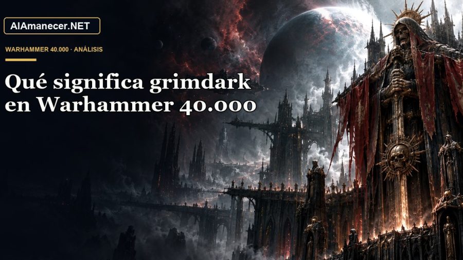 Portada de Qué significa grimdark en Warhammer 40.000 en AlAmanecer.NET