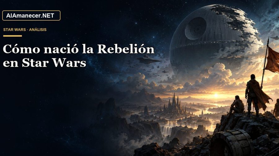 Portada de Cómo nació la Rebelión en Star Wars en AlAmanecer.NET