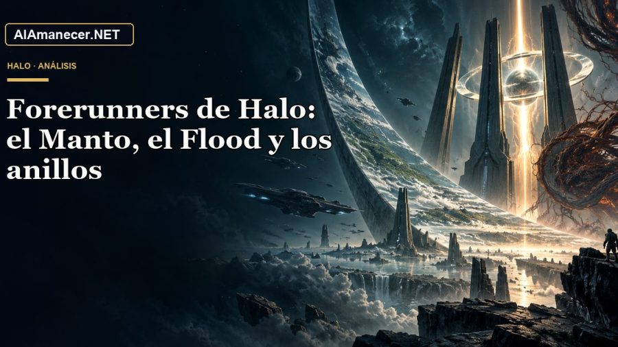 Portada de Forerunners de Halo: el Manto, el Flood y los anillos en AlAmanecer.NET