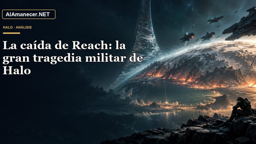 Portada de La caída de Reach: la gran tragedia militar de Halo en AlAmanecer.NET