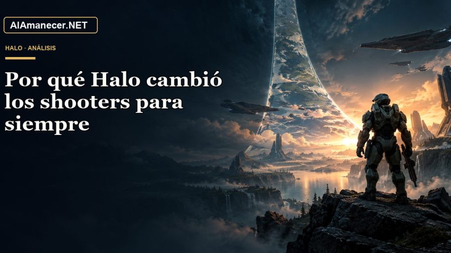Portada de Por qué Halo cambió los shooters para siempre en AlAmanecer.NET