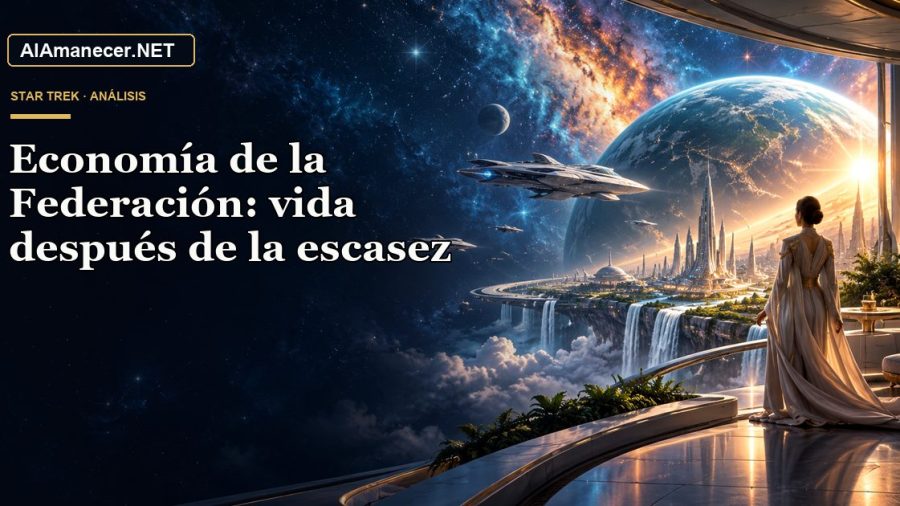 Portada de Economía de la Federación: vida después de la escasez en AlAmanecer.NET