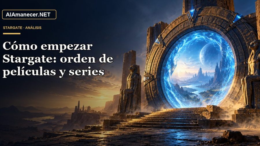 Portada de Cómo empezar Stargate: orden de películas y series en AlAmanecer.NET