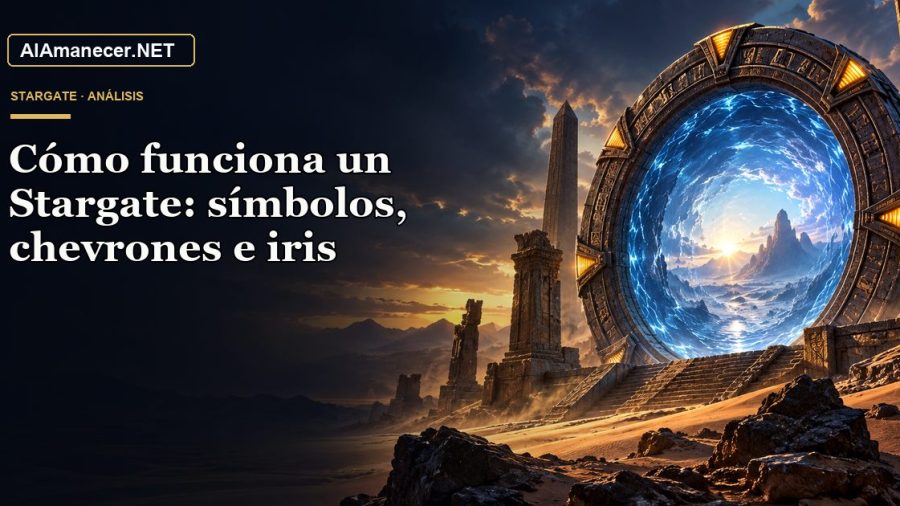 Portada de Cómo funciona un Stargate: símbolos, chevrones e iris en AlAmanecer.NET