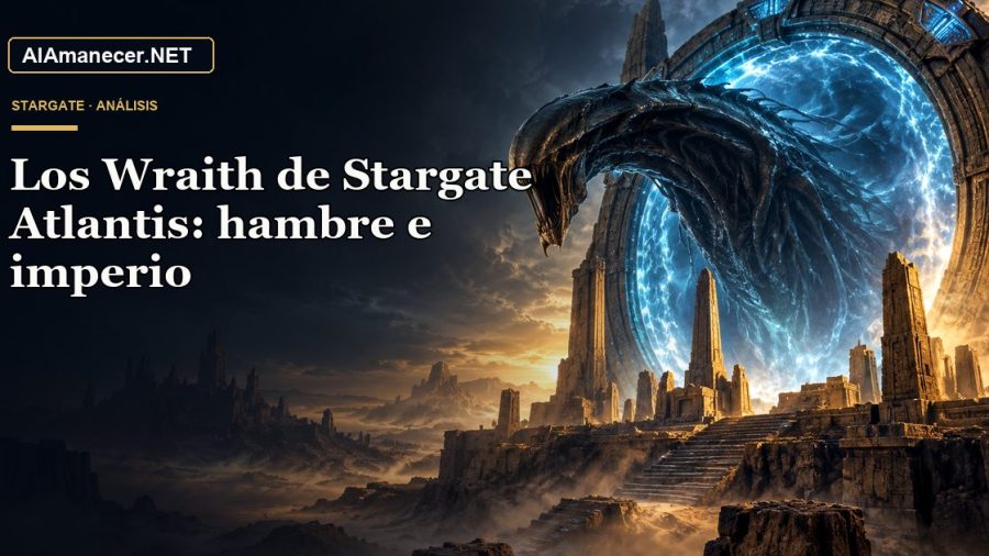 Portada de Los Wraith de Stargate Atlantis: hambre e imperio en AlAmanecer.NET