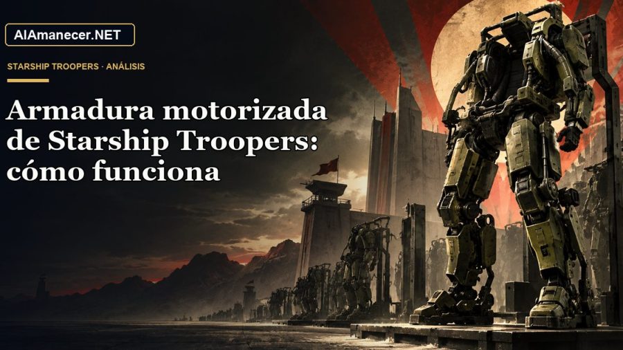 Portada de Armadura motorizada de Starship Troopers: cómo funciona en AlAmanecer.NET