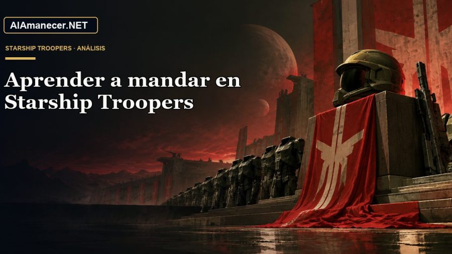 Portada de Aprender a mandar en Starship Troopers en AlAmanecer.NET
