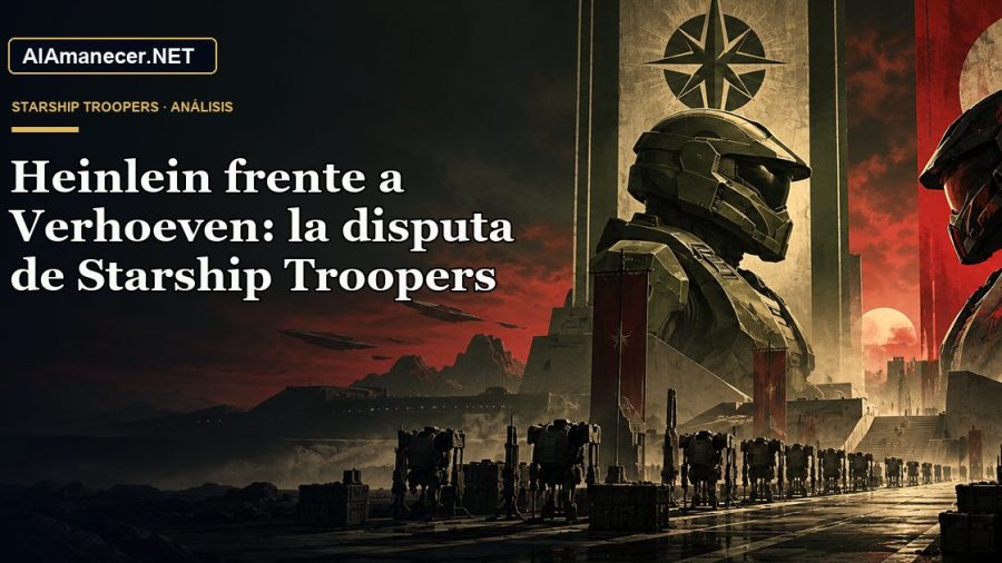 Portada de Heinlein frente a Verhoeven: la disputa de Starship Troopers en AlAmanecer.NET