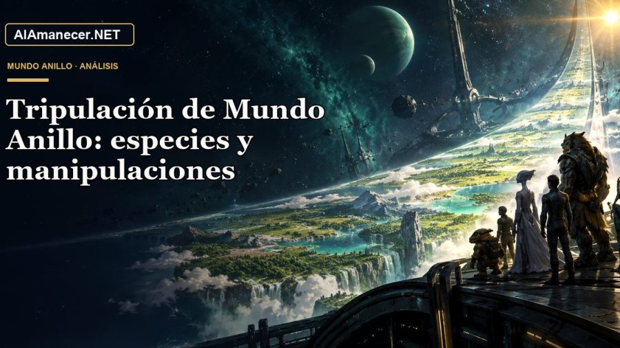 Portada de Tripulación de Mundo Anillo: especies y manipulaciones en AlAmanecer.NET