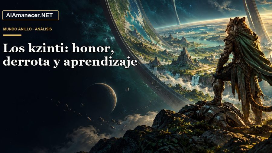 Portada de Los kzinti: honor, derrota y aprendizaje en AlAmanecer.NET