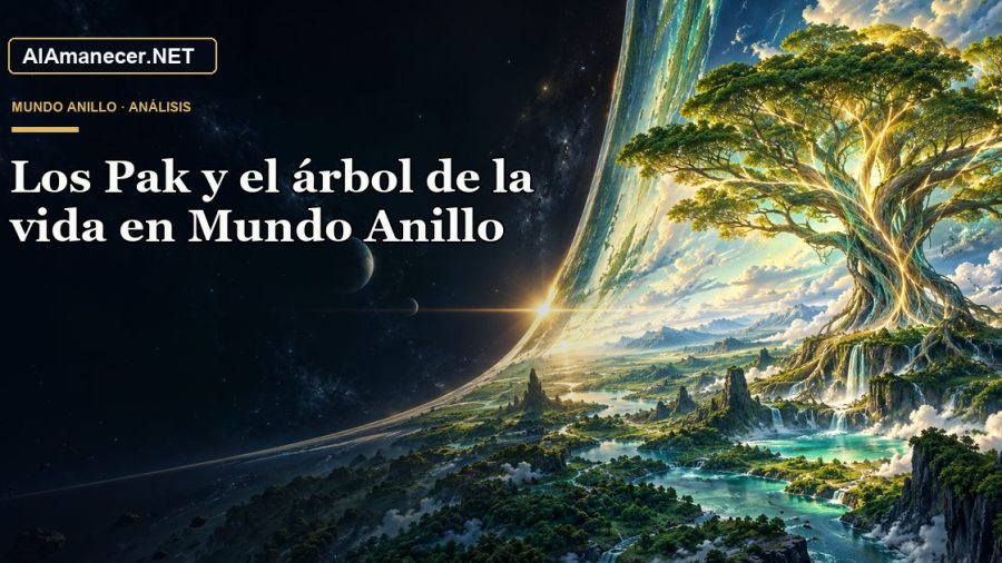 Portada de Los Pak y el árbol de la vida en Mundo Anillo en AlAmanecer.NET