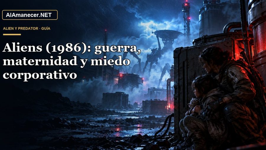Portada de Aliens (1986): guerra, maternidad y miedo corporativo en AlAmanecer.NET