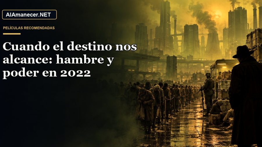 Portada de Cuando el destino nos alcance: hambre y poder en 2022 en AlAmanecer.NET