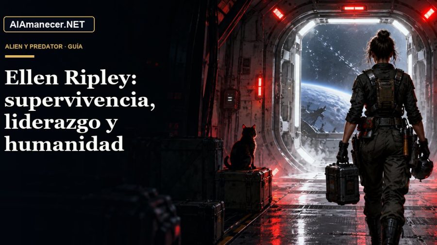 Portada de Ellen Ripley: supervivencia, liderazgo y humanidad en AlAmanecer.NET