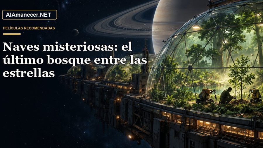 Portada de Naves misteriosas: el último bosque entre las estrellas en AlAmanecer.NET