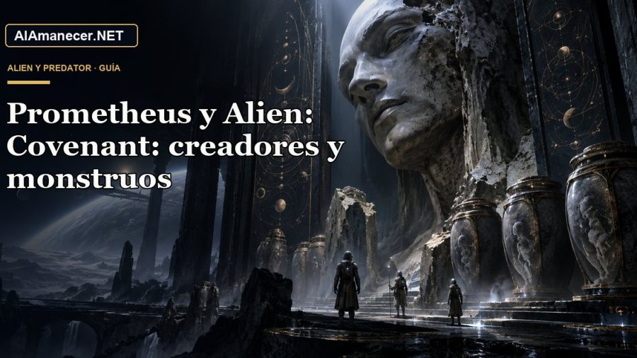 Portada de Prometheus y Alien: Covenant: creadores y monstruos en AlAmanecer.NET