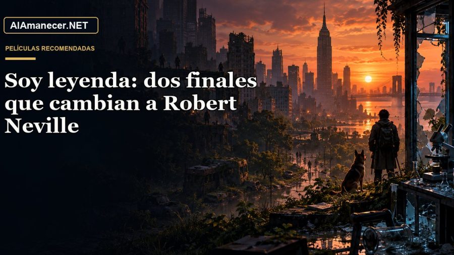 Portada de Soy leyenda: dos finales que cambian a Robert Neville en AlAmanecer.NET